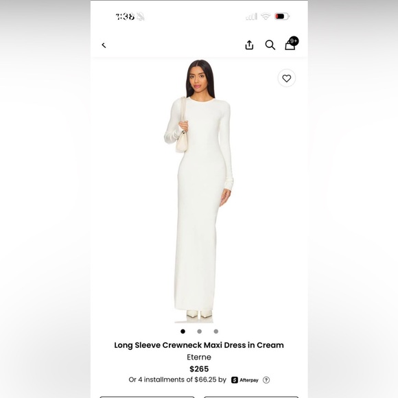 Eterne | Dresses | Eterne Cream Long Sleeve Sheath Dress | Poshmark